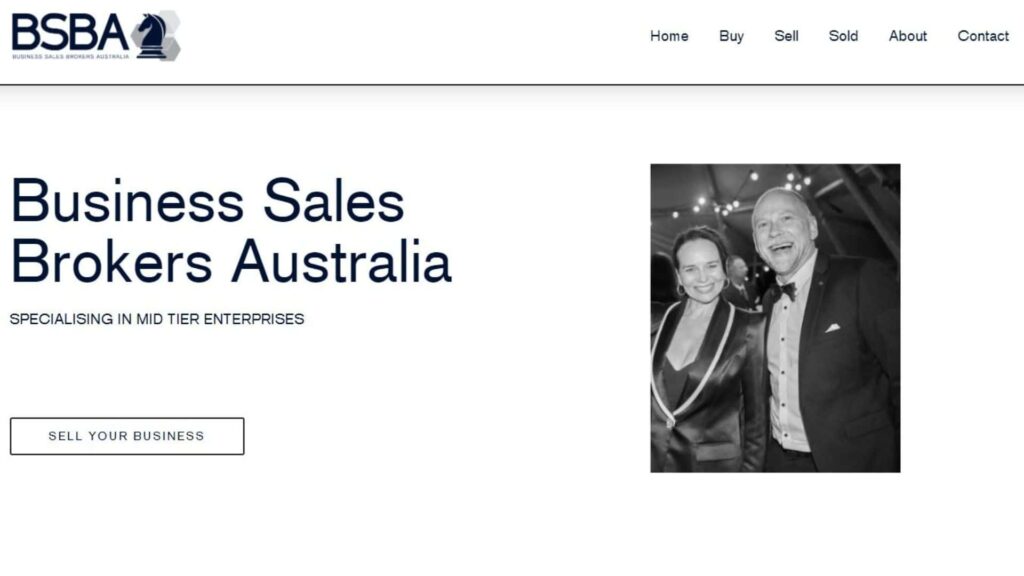 BSBA Business Brokers Website