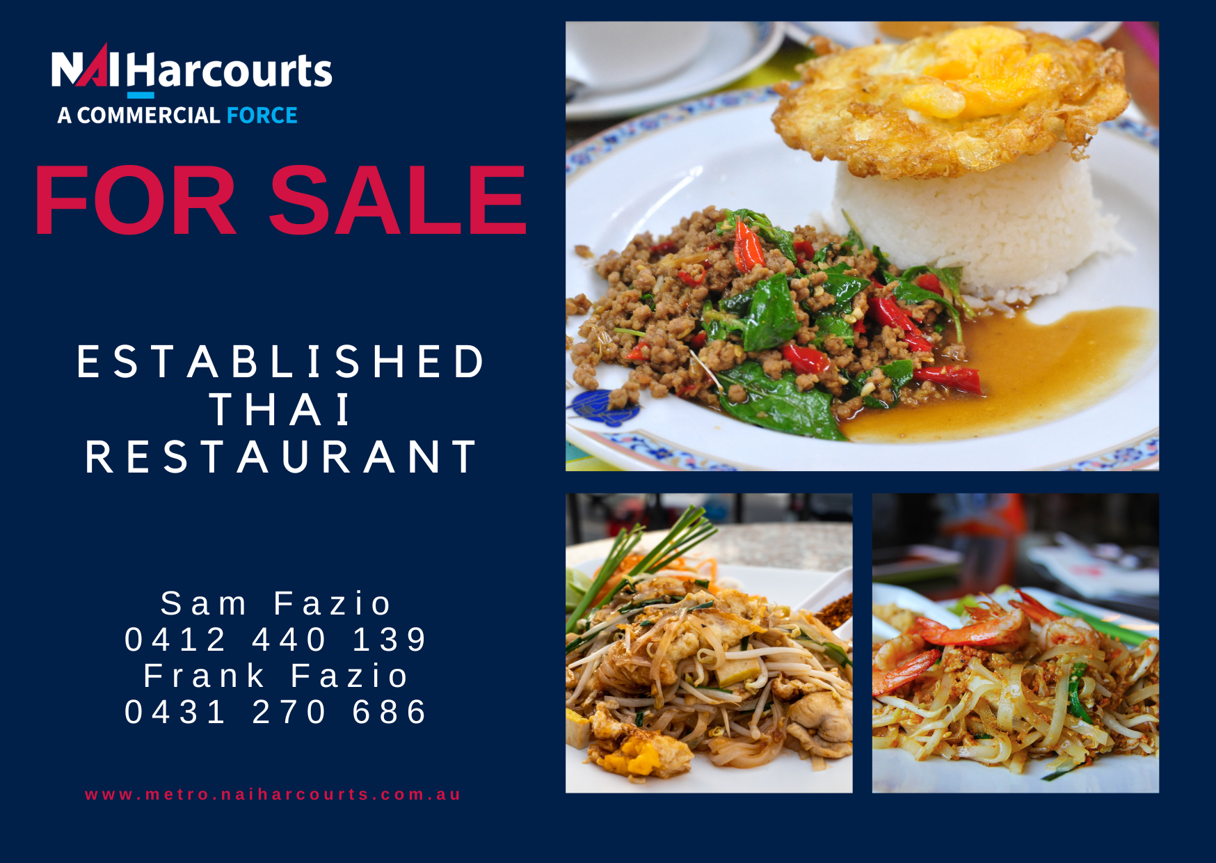 FOR SALE – Established Thai Restaurant | NOR