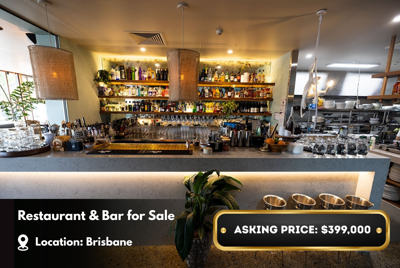 Restaurant & Bar for Sale Brisbane