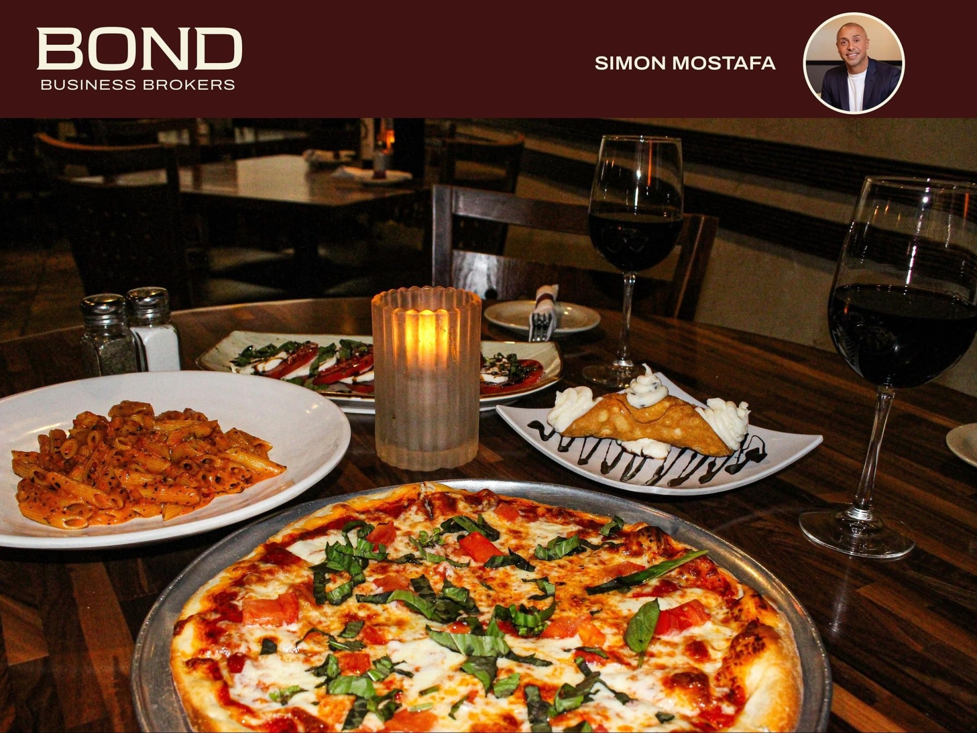 Long-Established Italian Restaurant, Coastal Lifestyle Spot